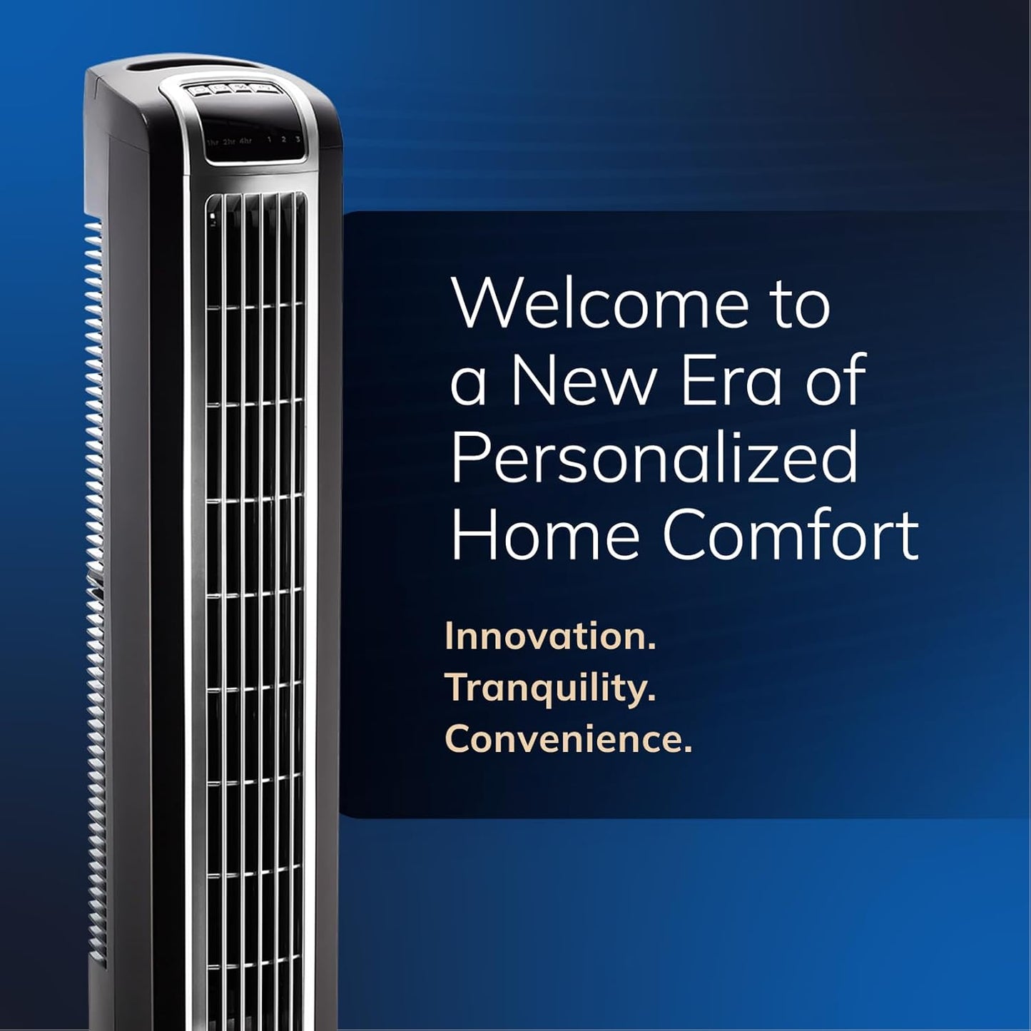 Oscillating Tower Fan with Remote Control and Timer 36"